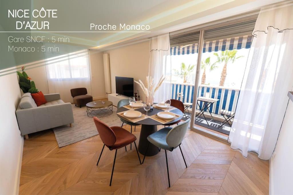 Appartement Elegance Et Standing A Beausoleil, Tres Proche Monaco Extérieur photo